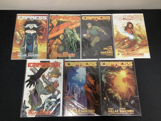 Empress #1-7 Complete Comic Mini-series, Icon, Mark Miller Stuart Immonen