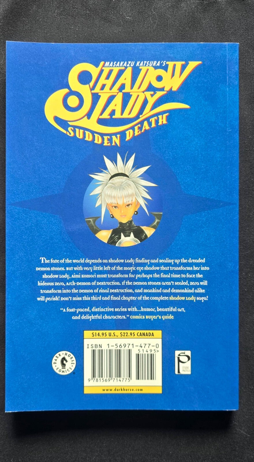 Shadow Lady By Masakazu Katsura Vol.1-3 Lot Dark Horse - (1st Edition 1999-2001)