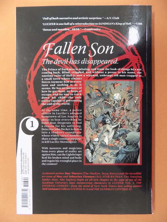 Lucifer: The Infernal Comedy Volume 1 TPB