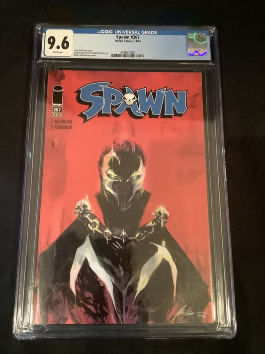 Spawn #267 (Image Comics) CGC Graded 9.6 (NM+) White Pages, McFarlane, 2016