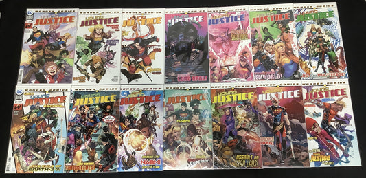 Young Justice #1-14 Comic Lot, Wonder Comics/DC, Bendis, 1st App Teen Lantern