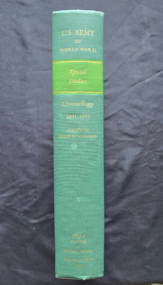 U.S. Army In World War 2: Special Studies 1941- 1945 (1959, HC) JD