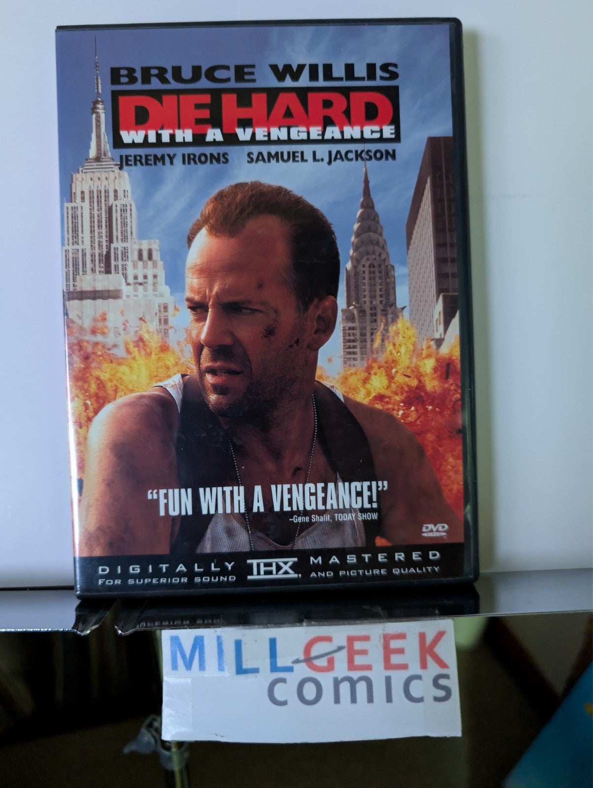 Die Hard, Die Hard 2: Die Harder, Die Hard 3: With A Vengeance (DVD) Like New-JD