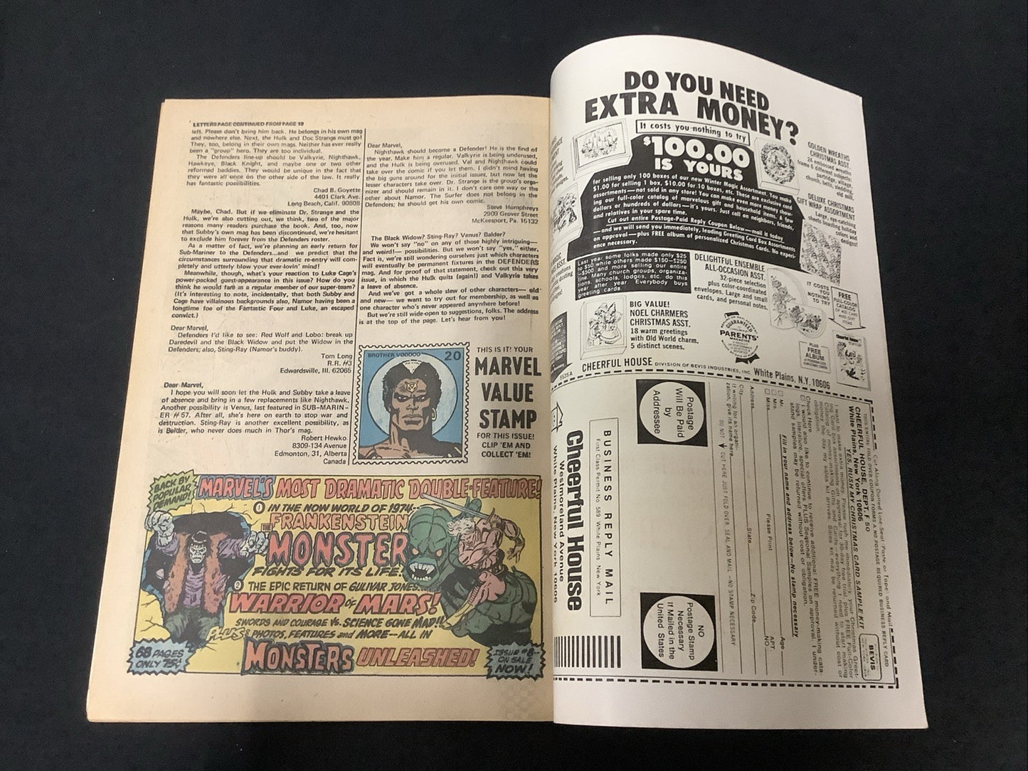 The Defenders #17 (Marvel Comics November 1974) VG/F (5.0) Len Wein/Sal Buscema