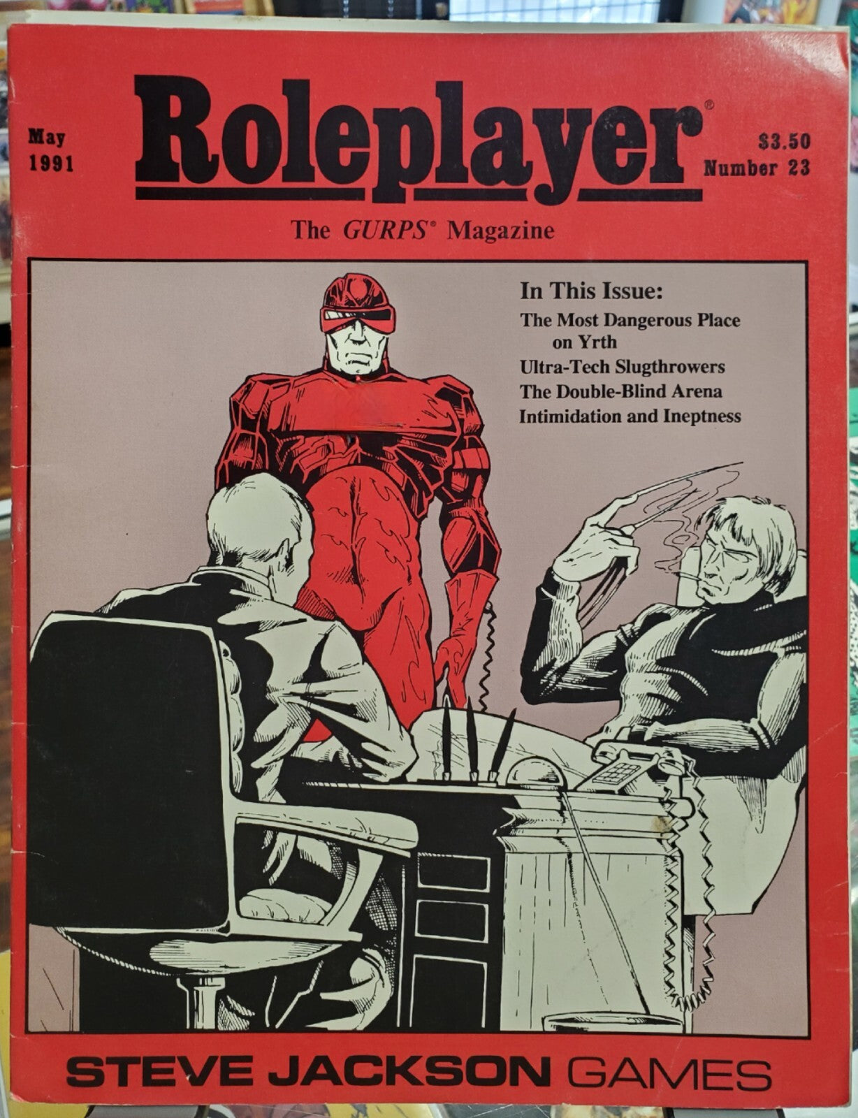 Roleplayer GURPS Magazine #23 & 24 Steve Jackson Games May June 1991