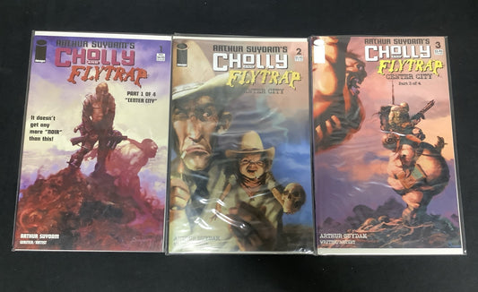 Cholly and Flytrap #1-3 - Image Comics Lot - Arthur Suydam