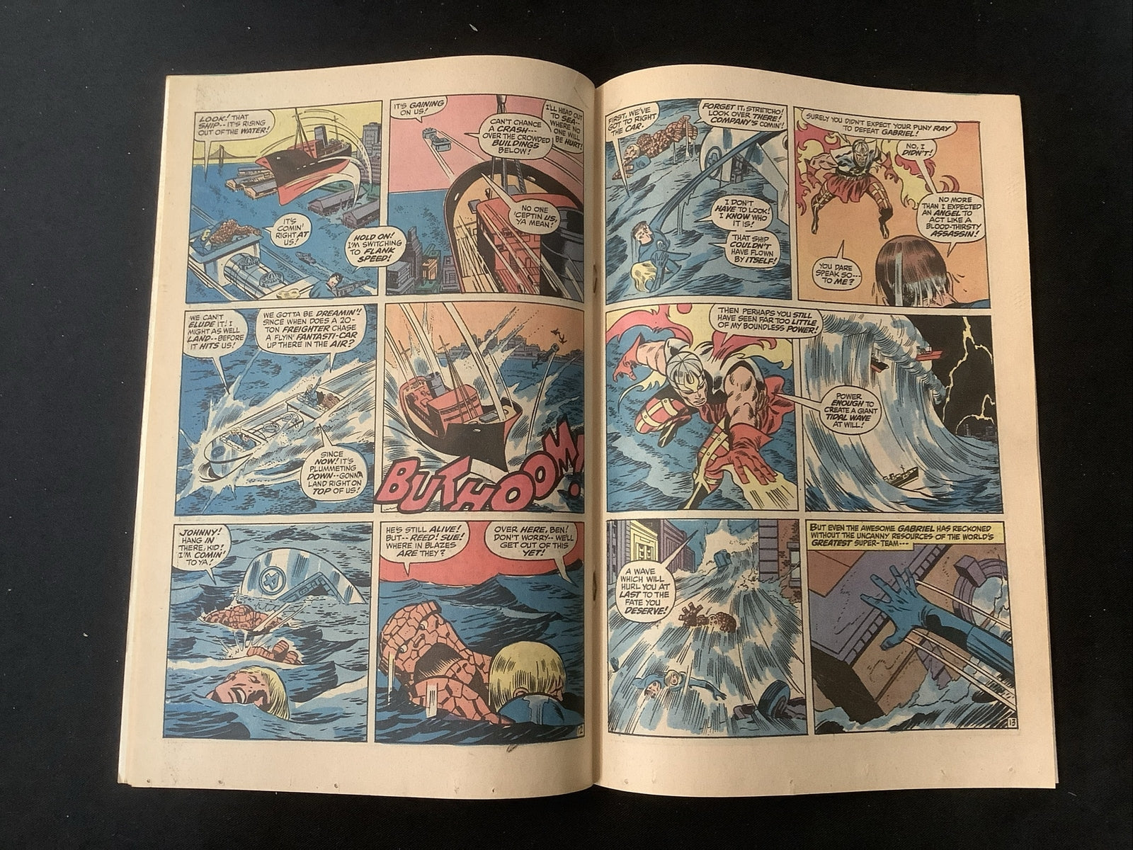 Fantastic Four #121 (1972) VF+ (8.5) Stan Lee/John Buscema, Death Of Air-Walker