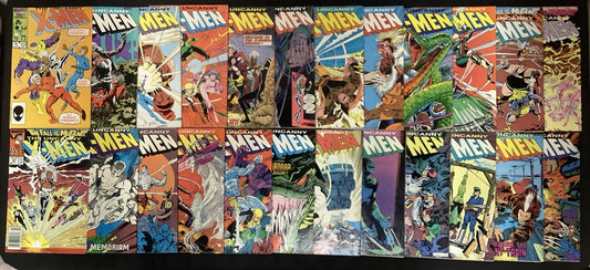 Uncanny X-Men #215-238 Comic Lot, Claremont, 1st App Mr Sinister, Reader Copies