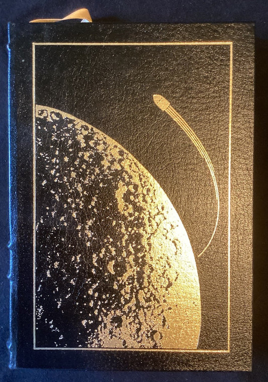 Around The Moon, Jules Verne, Easton Press Collector's Edition, 1988, Leather JD