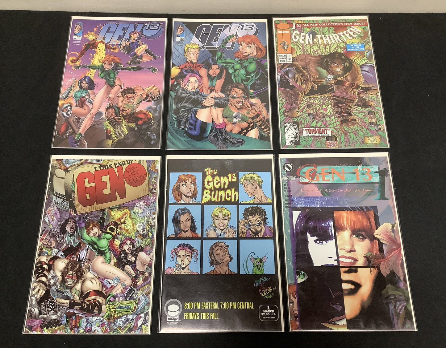 GEN 13 Comic Bundle: Image, Brandon Choi J. Scott Campbell, See Description