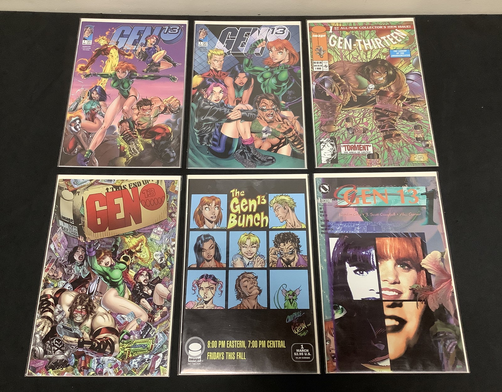 GEN 13 Comic Bundle: Image, Brandon Choi J. Scott Campbell, See Description