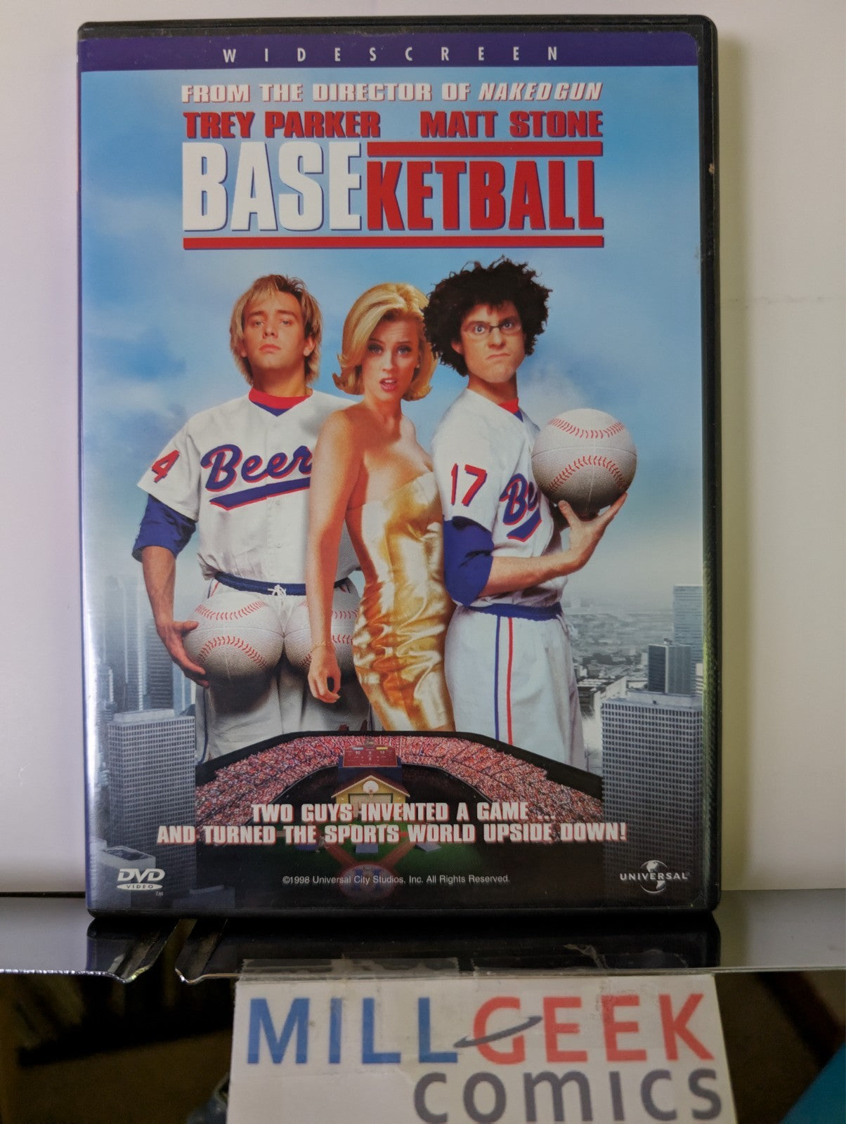 Jay & Silent Bob Strike Back / Baseketball, 2 Movie Set (DVD) Like New -JD