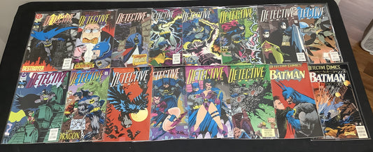 Detective Comics #625-656 Comic Lot, Knightfall, 1st Stephanie Brown As Spoiler