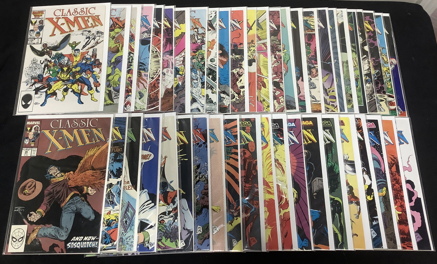 Classic X-Men #1-59 Comic Lot, Marvel Comics, Chris Claremont Mike Magnolia