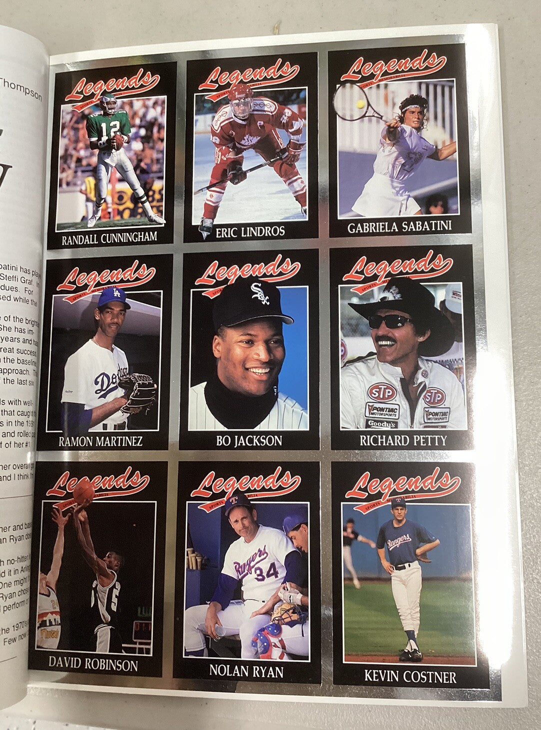 1991 September/October LEGENDS Sports Memorabilia Magazine NOLAN RYAN With Cards