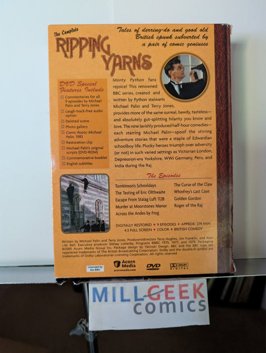 The Complete Ripping Yarns, Michael Palin & Terry Jones (DVD) -JD