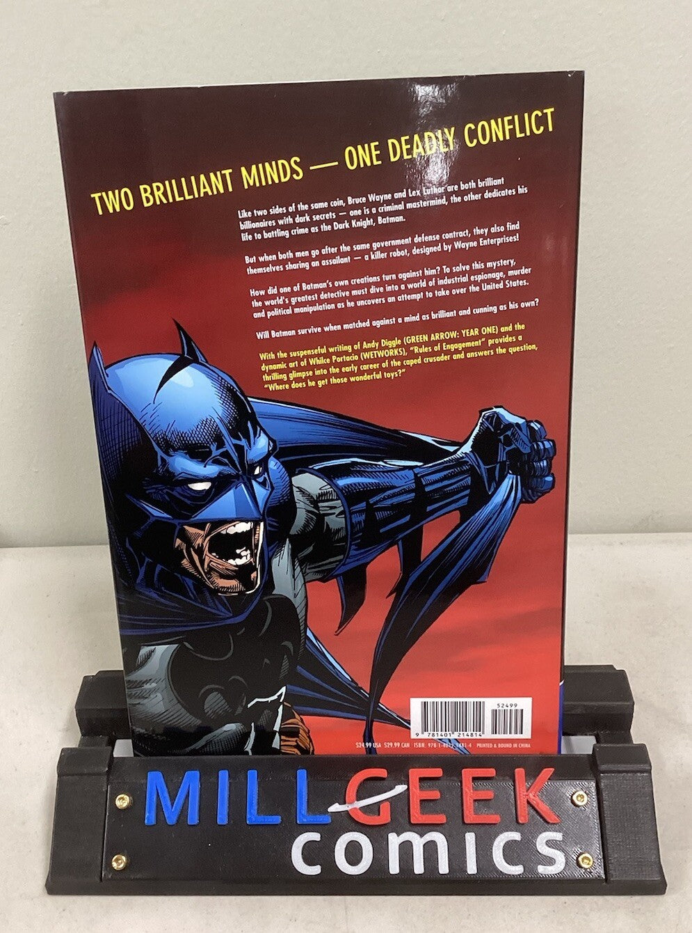 DC Comics Batman Rules of Engagement, 1st Printing, Graphic Novel, HC, Diggle