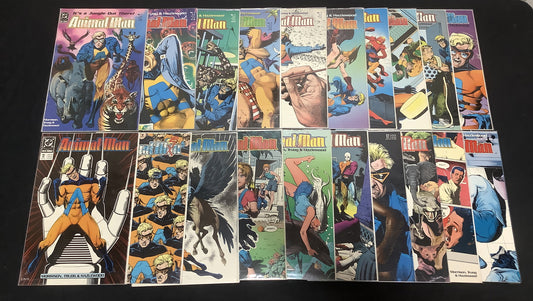 Animal Man #1-63 Comic Lot, DC Comics/Vertigo 1st Animal Man Solo Grant Morrison