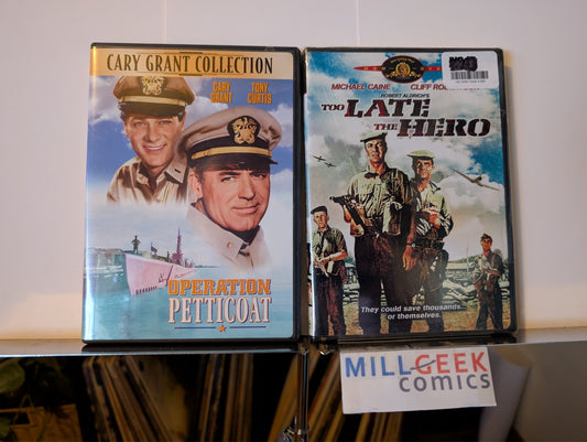 Operation Petticoat / Too Late The Hero, 2 Movie Set (DVD) Like New-JD