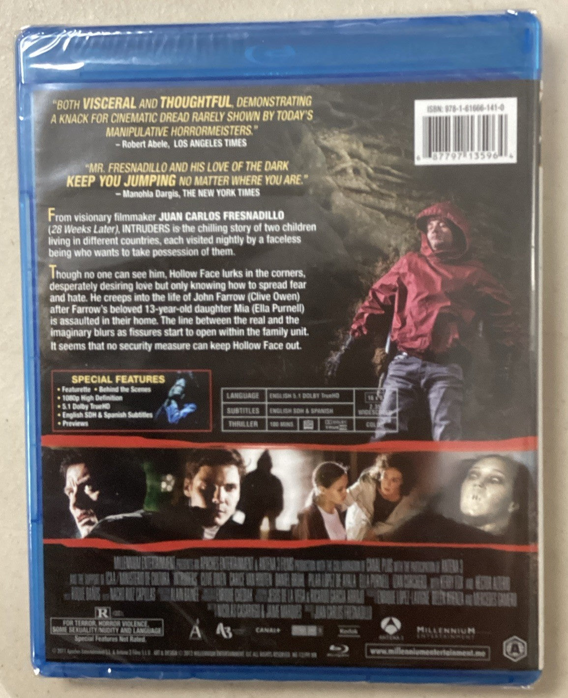 Intruders (Blu-ray Disc, Clive Owen, New/Sealed) JD