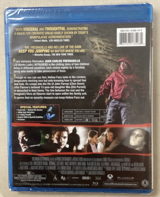 Intruders (Blu-ray Disc, Clive Owen, New/Sealed) JD