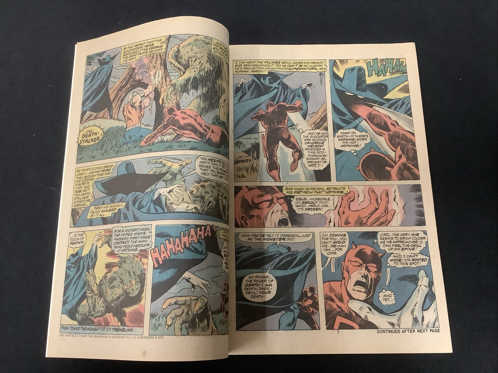 Daredevil #114 (Marvel Comics October 1974) VF (8.0) Steve Gerber, Man-Thing