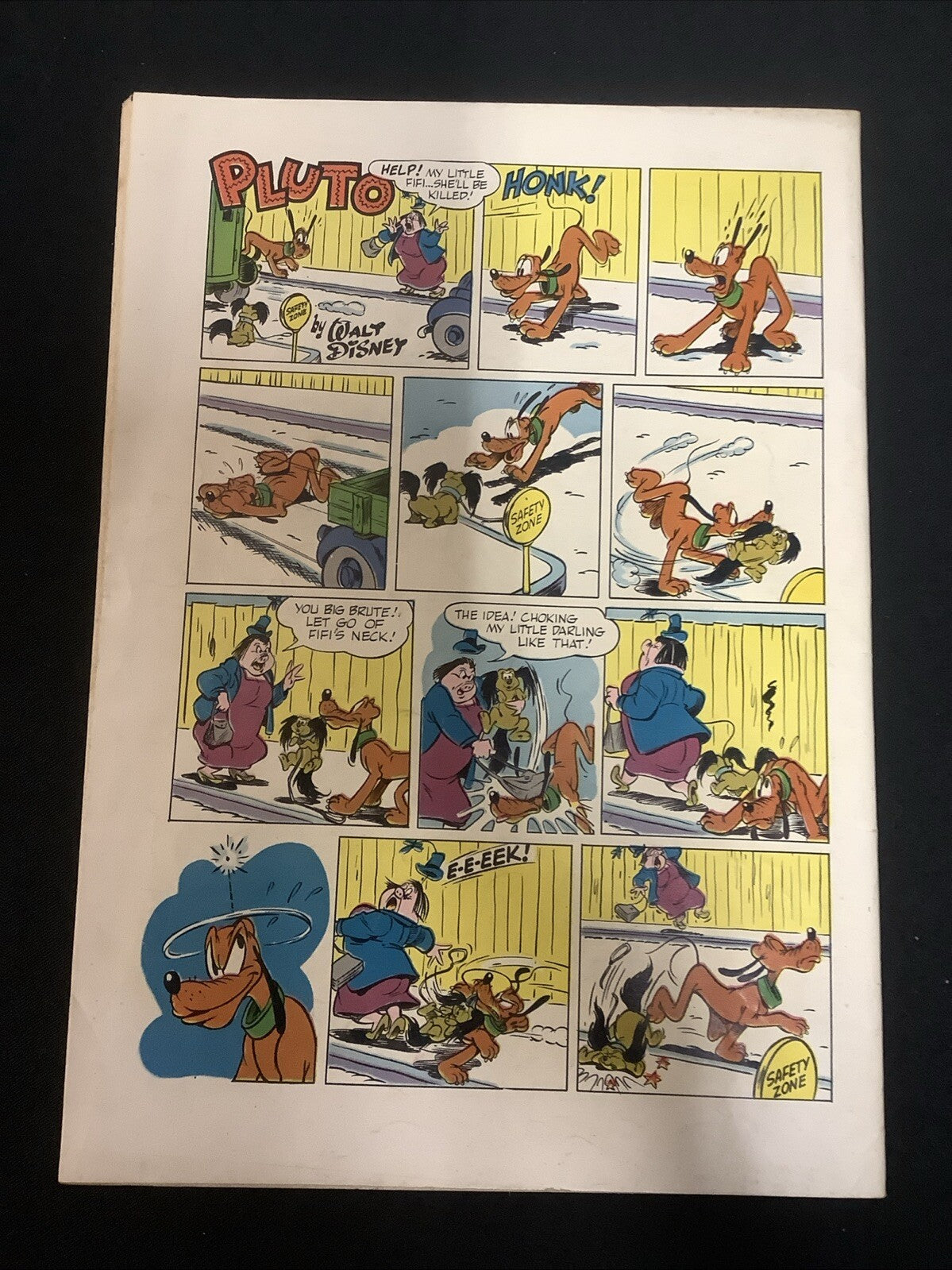 Walt Disney’s Pluto #429 (Dell Comics 1952) F (6.0) Off White Pages