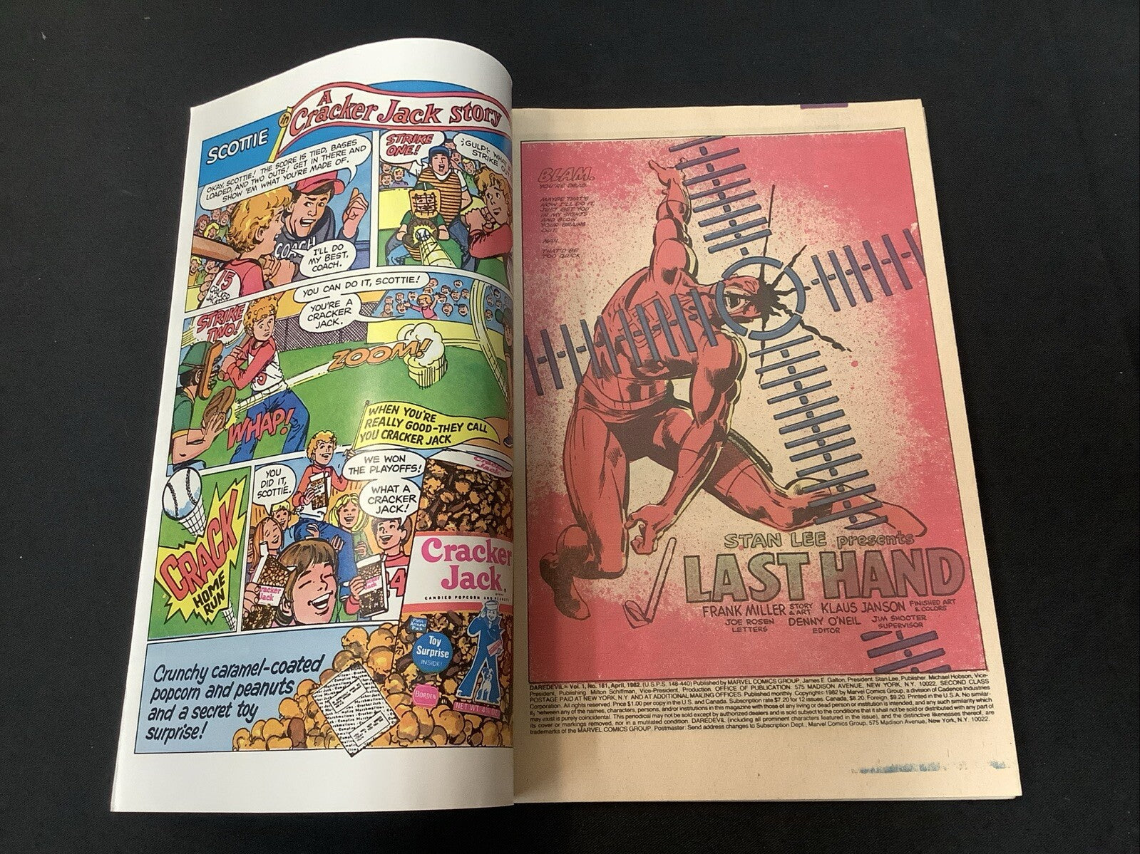 Daredevil #181 (Marvel April 1982) NM- (9.2) Death Of Elektra, Frank Miller