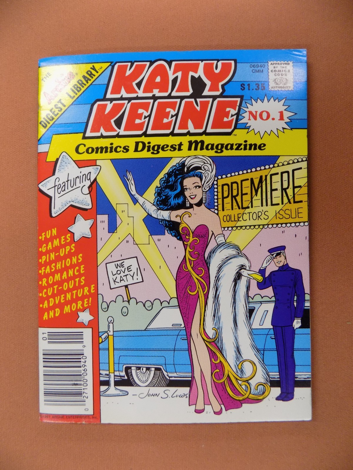 Katy Keene Lot includes #17 from 1954, Fashion Book #13, Pin-up Parade #2 + more