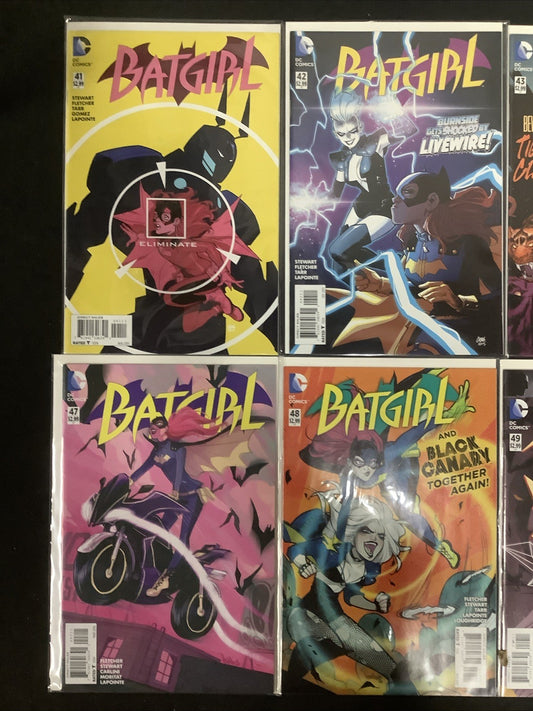 Batgirl #41-52 Comic Lot, DC Comics, Stewart/Fletcher/Tarr, Batgirl Of Burnside