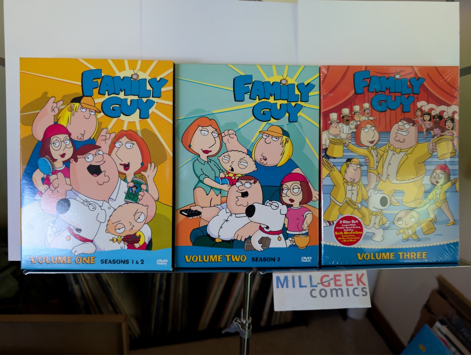 Family Guy Volume One, Volume Two, Volume Three (New) (DVD) -JD