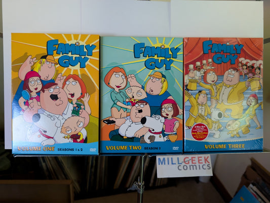 Family Guy Volume One, Volume Two, Volume Three (New) (DVD) -JD