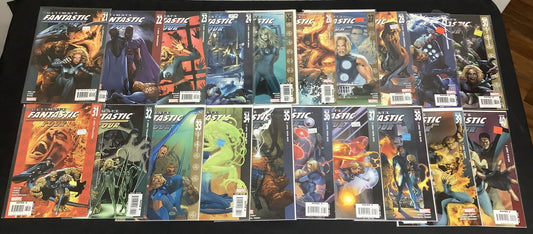Ultimate Fantastic Four  #1-54 + Annual #1-2 Comic Lot, 1st App Marvel Zombies