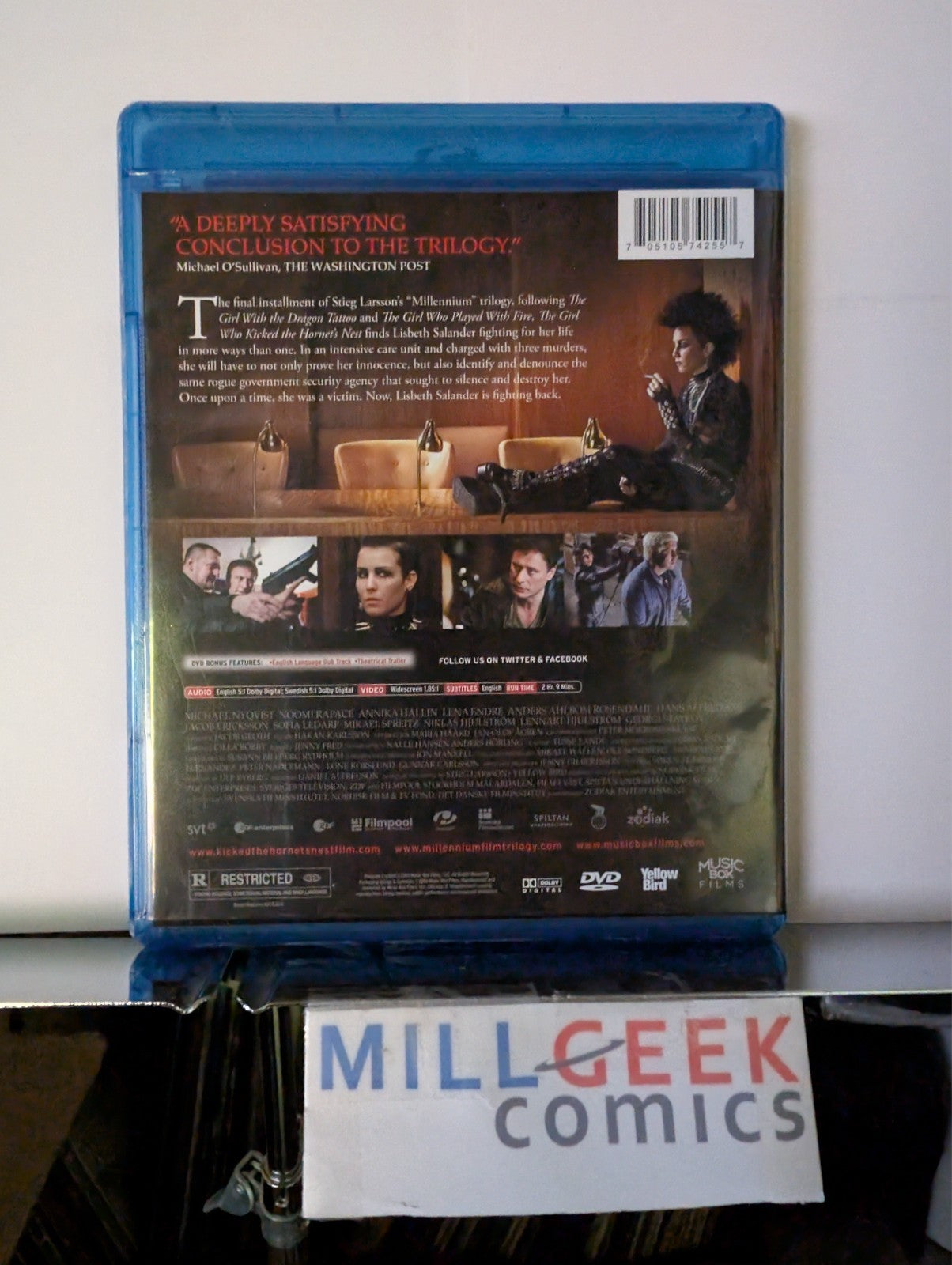 The Girl with the Dragon Tattoo, 3 Movie Collection (Blu-Ray) Like New -JD