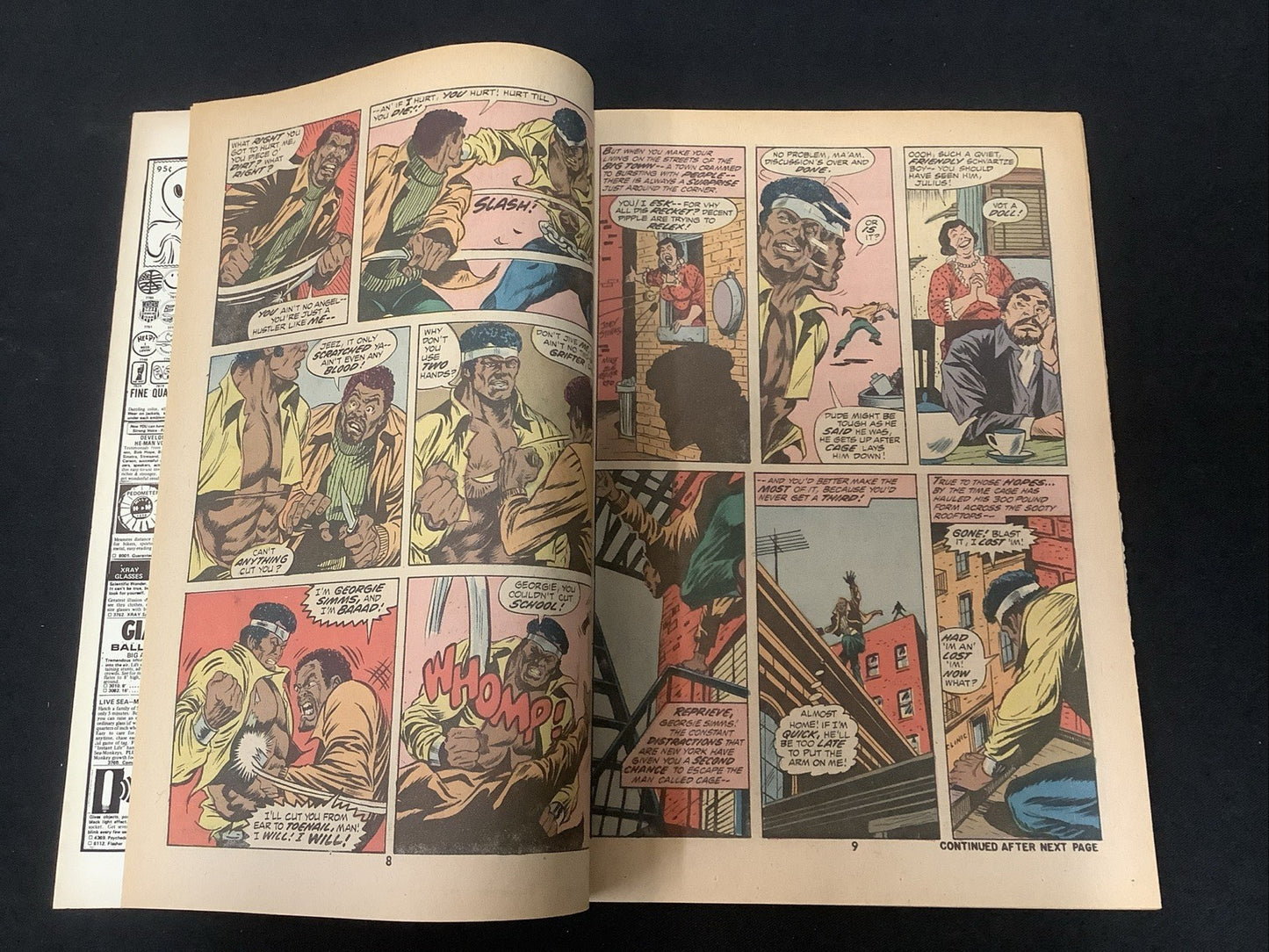 Hero For Hire #8 (Marvel Comics April 1973) F/VF (7.0) Vs Doctor Doom, Englehart