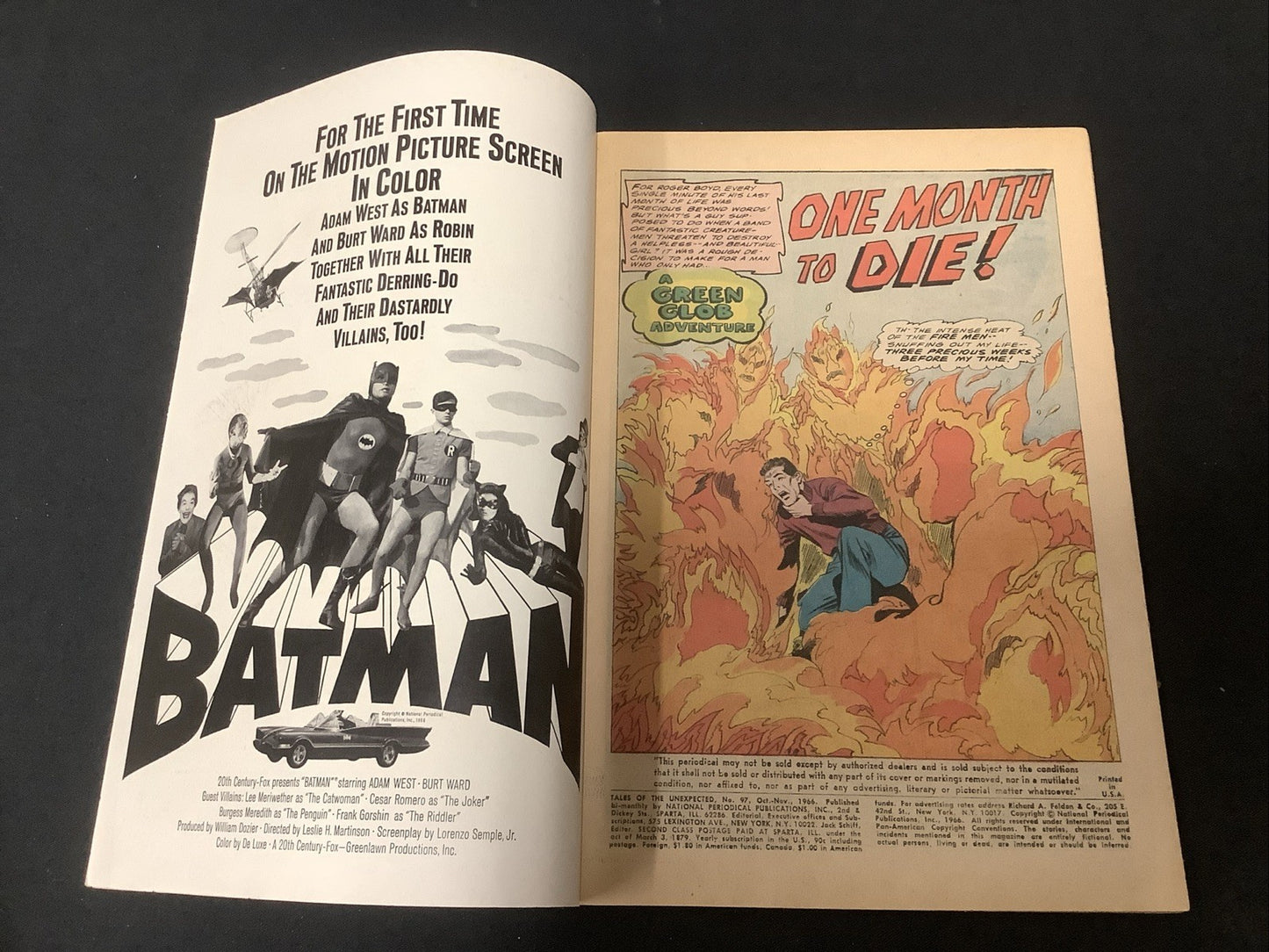 Tales of the Unexpected #97 (DC Comics October-November 1966) F/VF (7.0)