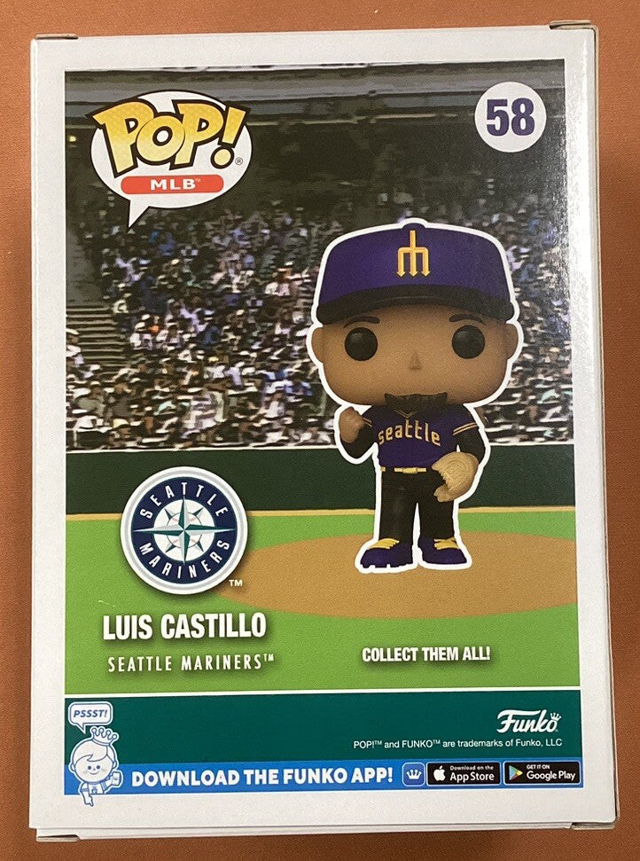 Luis Castillo Funko Pop - MLB Seattle Mariners SGA 9/14/24 City Connect