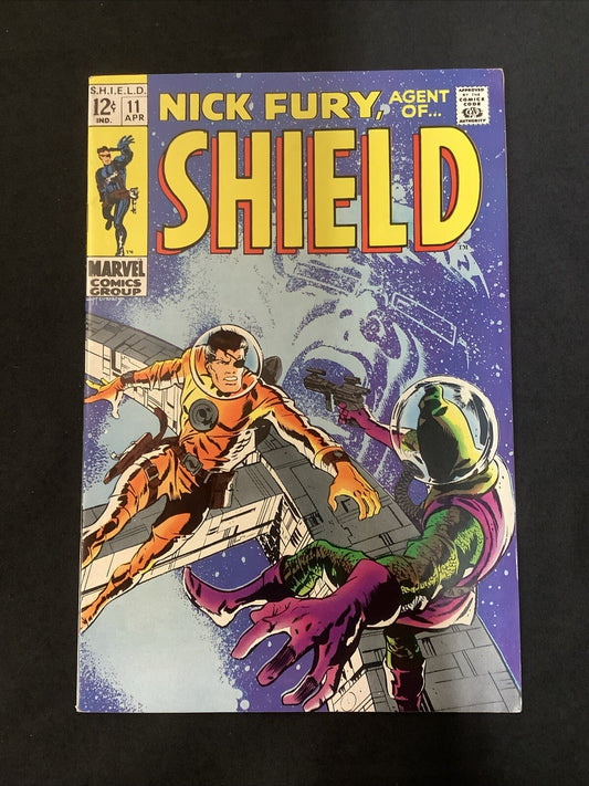 Nick Fury Agent of Shield #11 (Marvel Comics April 1969) VF (8.0) Stan Lee