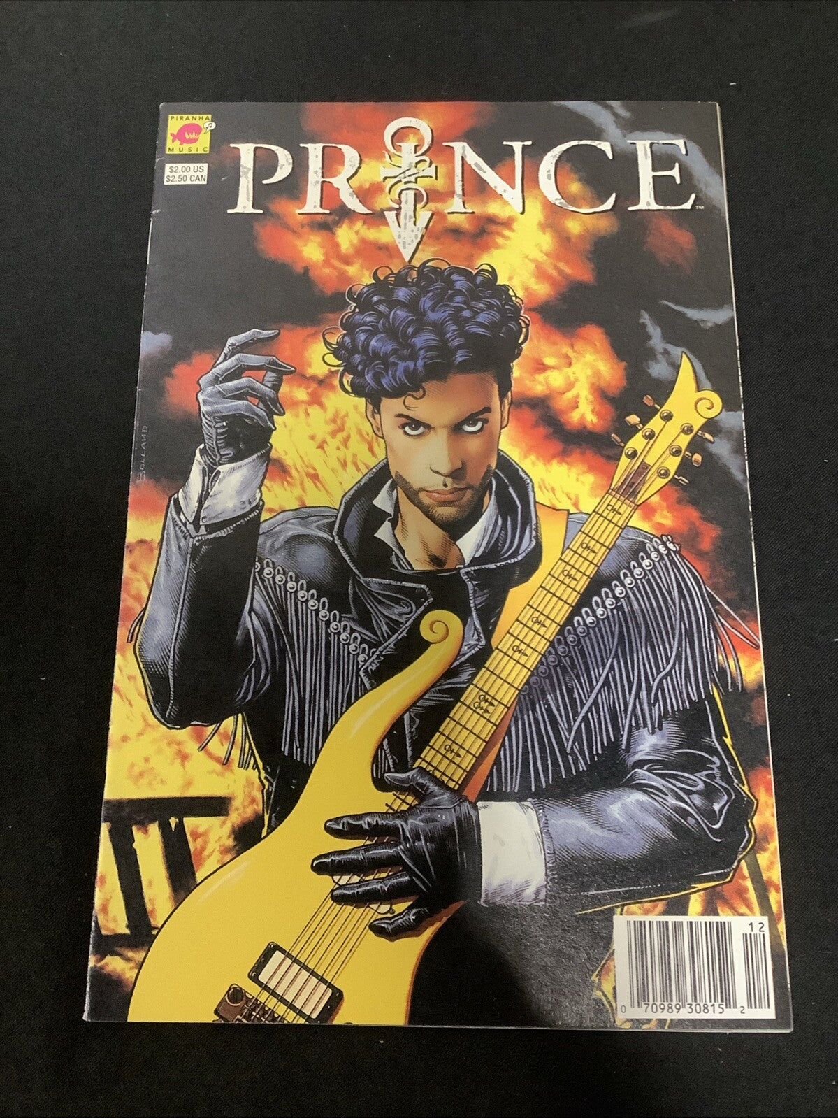 Prince: Alter Ego (1991) VF+ (8.5) Brian Bolland, 2ND PRINTING, Newsstand Cover