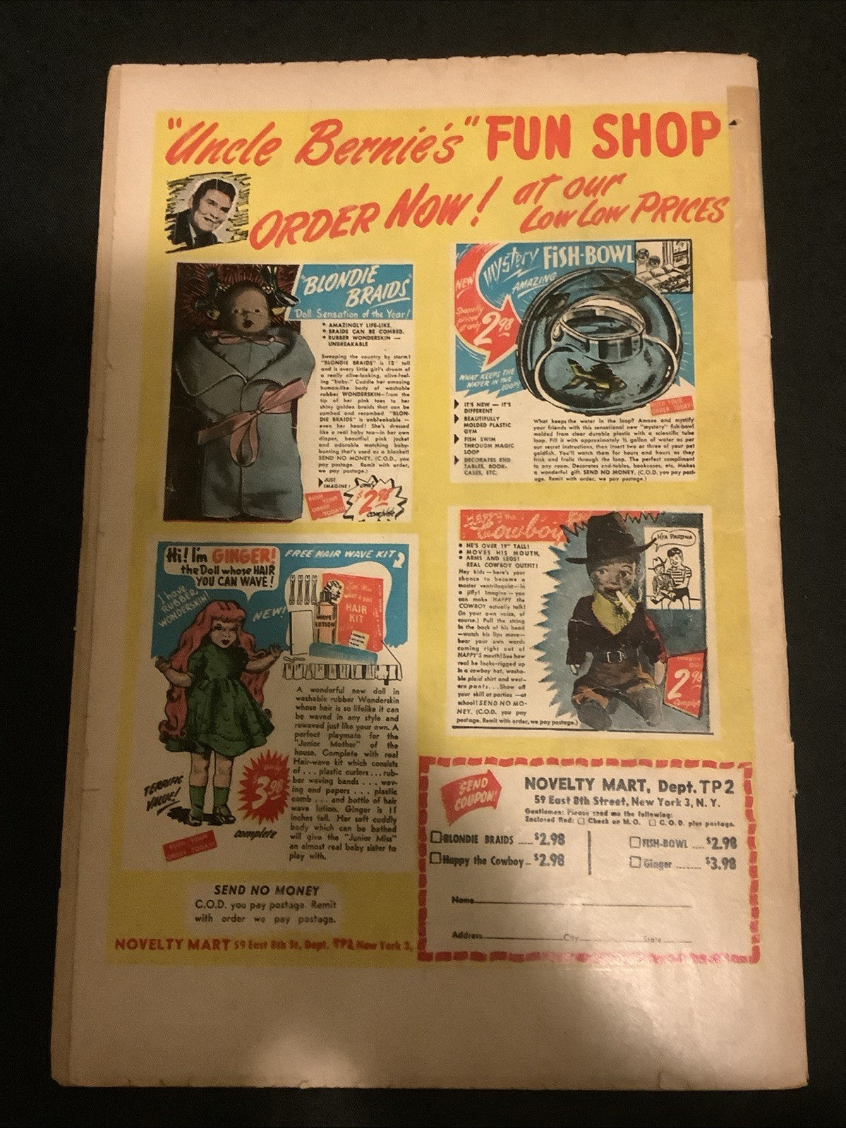 John Wayne Adventure Comics #15 (Toby July 1952) G/VG (3.0) Gerald Mccann