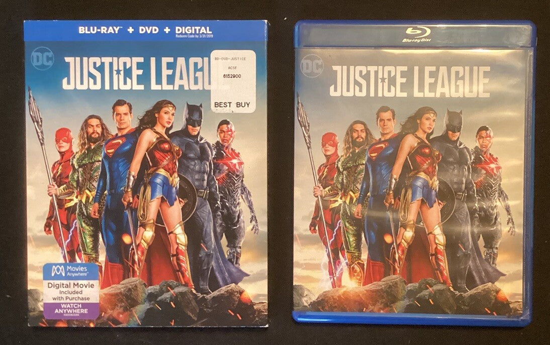 6 Movie DVD DC Lot (Justice League, Batman, Superman) -PS