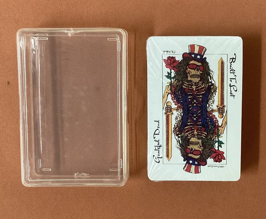 Grateful Dead Dead In A Deck Box Set Built To Last Picture CD, Playing Cards -JD