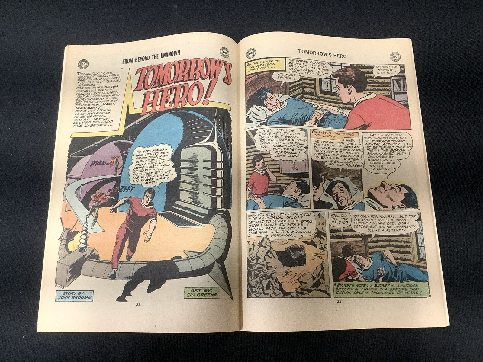 From Beyond the Unknown #10 (DC Comics April-May 1971) VF (8.0) John Broome