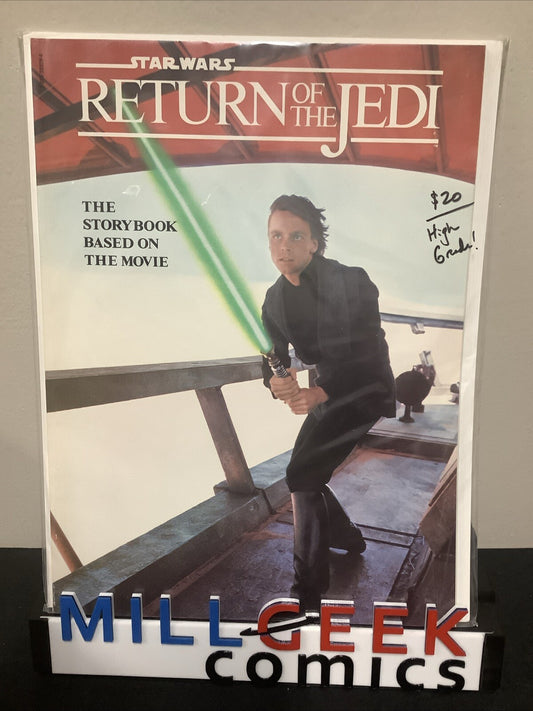Star Wars Return Of The Jedi Storybook Based On Movie Scholastic 1983 Softcover
