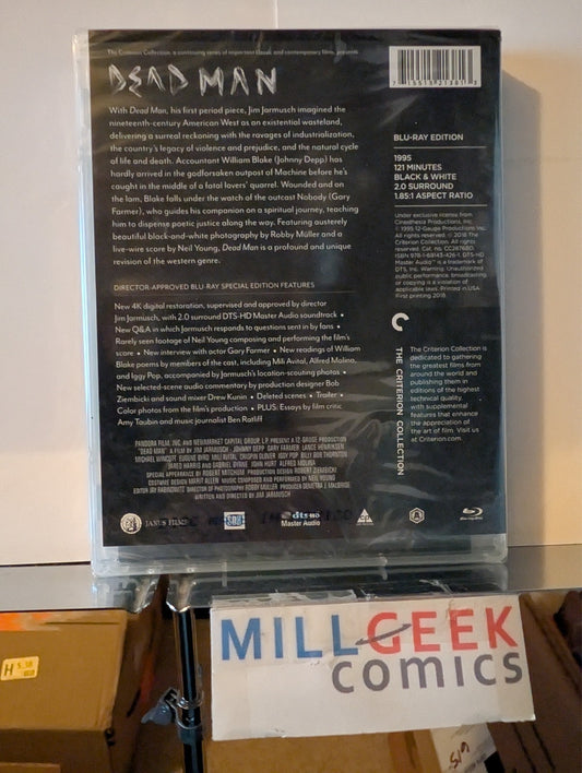 Dead Man, Criterion Collection (Blu-Ray) Brand New -JD