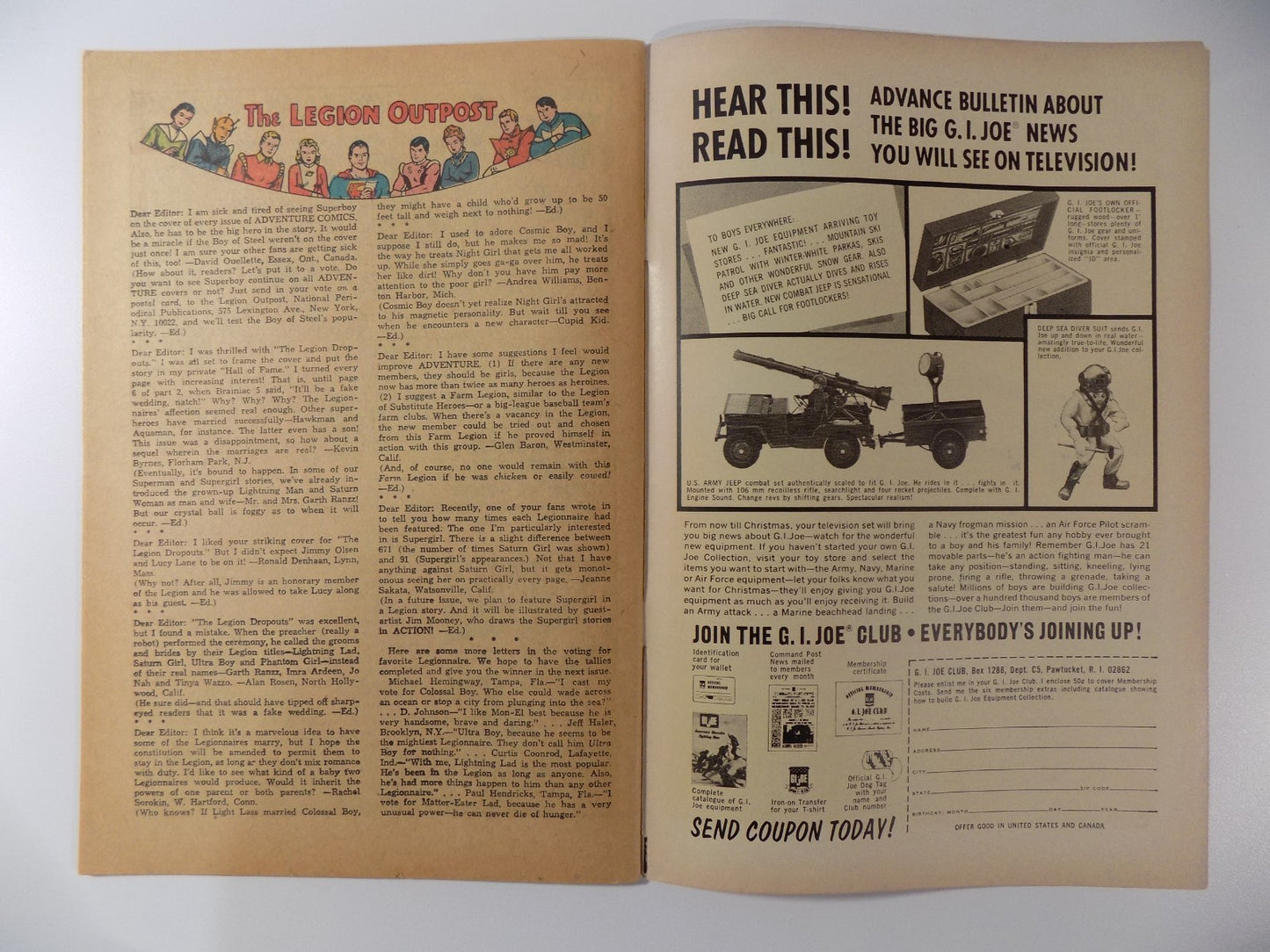 Adventure Comics #340 DC Comic January 1966 Very Fine+