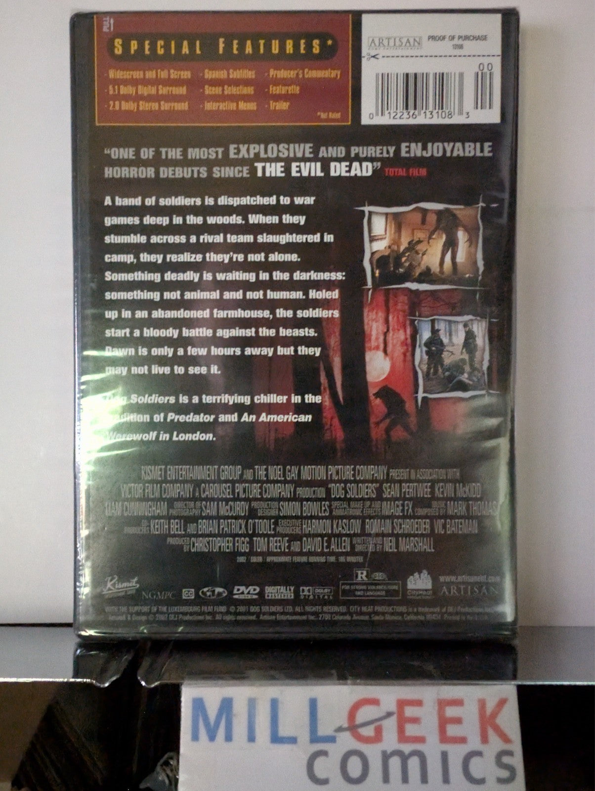 Escape From New York / Dog Soldiers, 2 Movie Set (DVD) Like New -JD