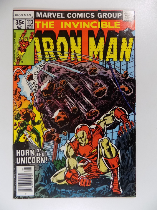 Iron Man #113 Marvel Comic August 1978 Near Mint-