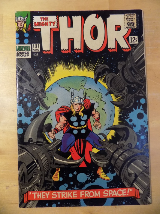 Thor #131 Marvel Comics 6.5 Fine+ August 1966