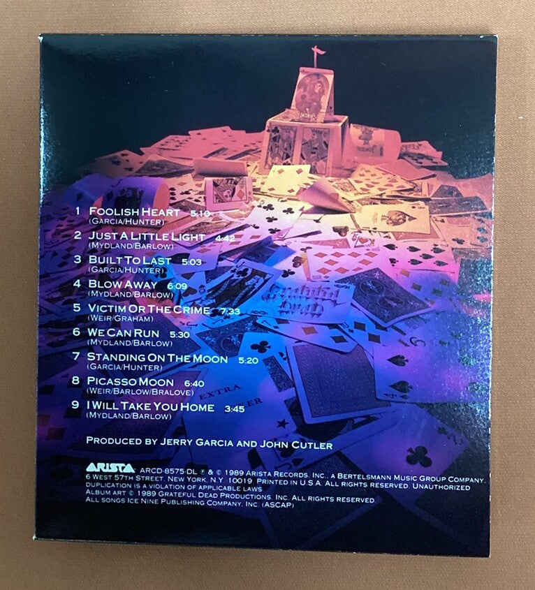 Grateful Dead Dead In A Deck Box Set Built To Last Picture CD, Playing Cards -JD